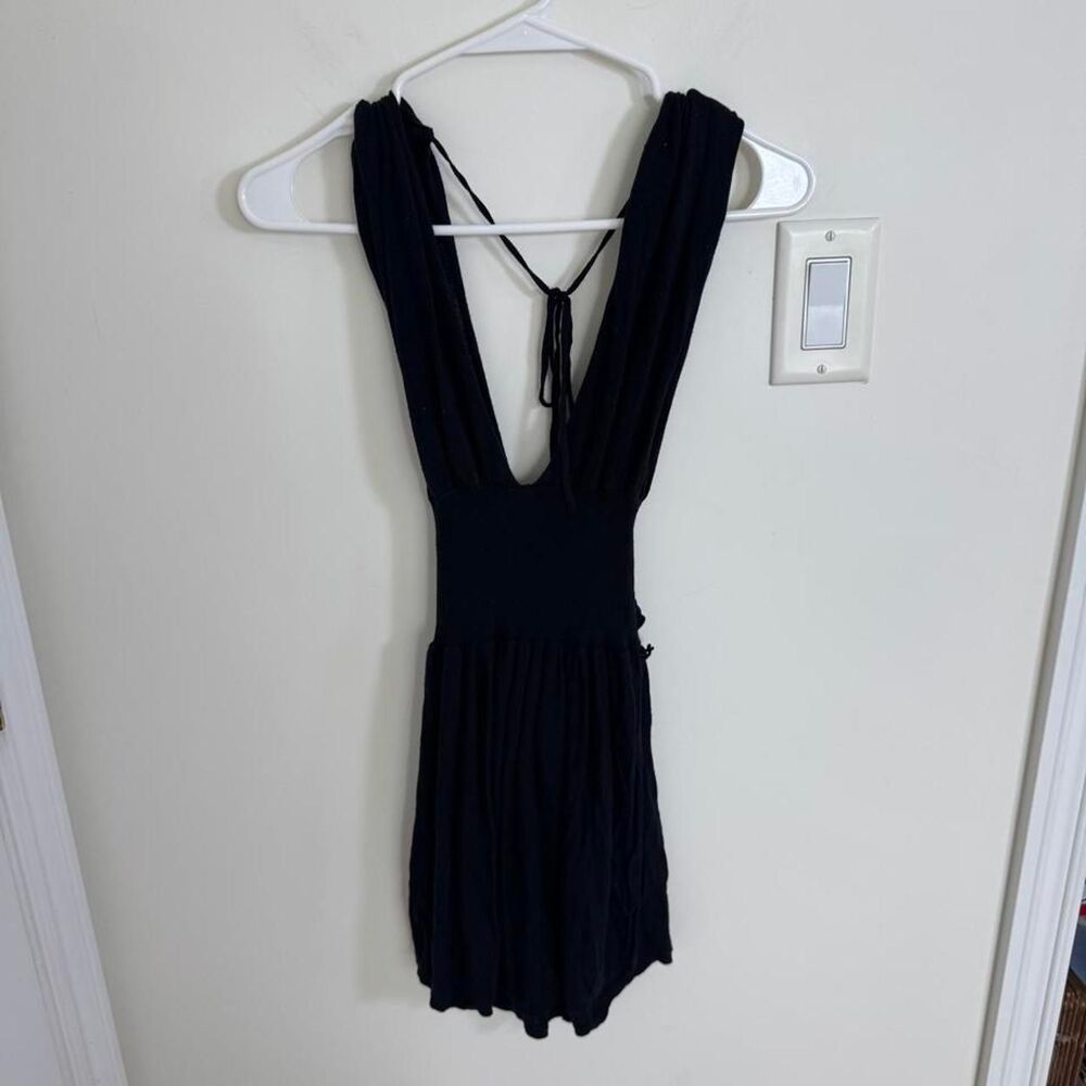 Free People Cotton Plunge Cover Up Dress